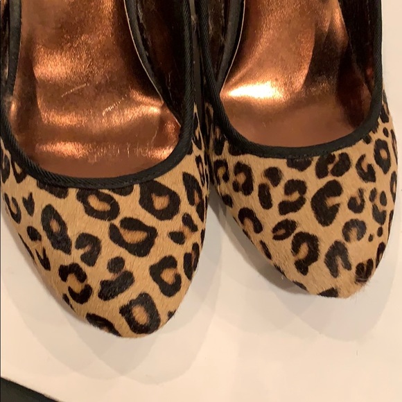 Leopard Print Wedge Pump - Picture 2 of 4
